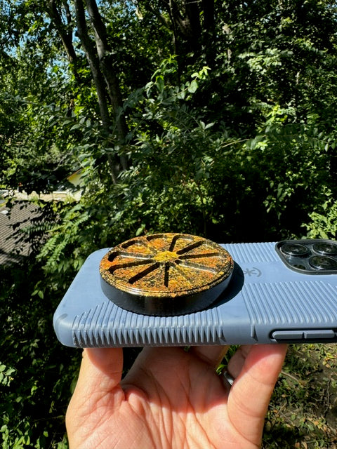Lemon Slice Orgonite Cell Phone/Laptop/Tablet Protecter