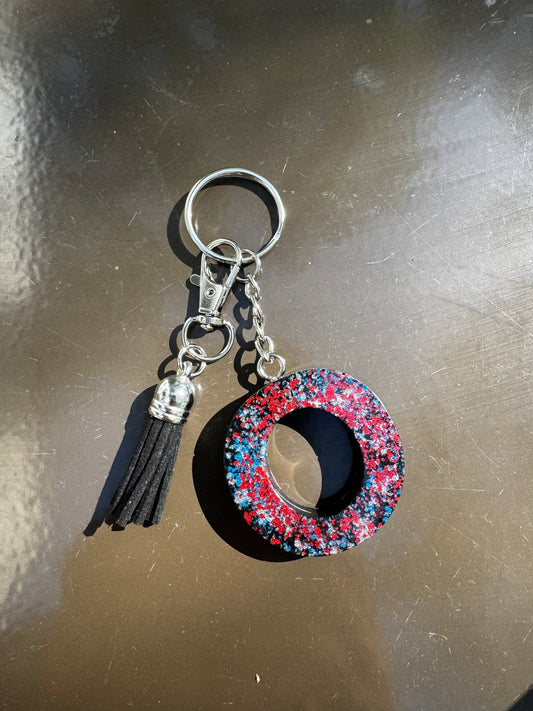 Proud to be an American O Keychain