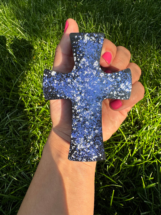 Purple cross