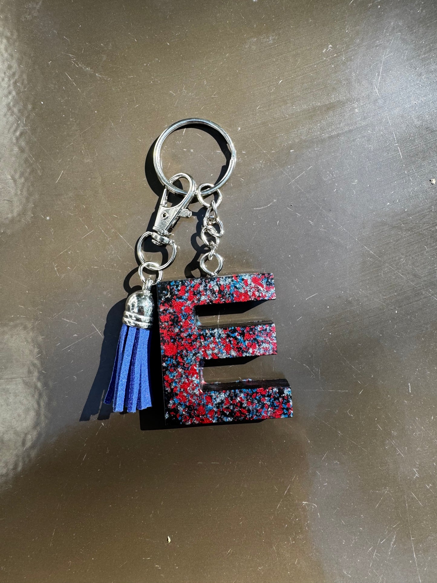 Proud to be an American E keychain