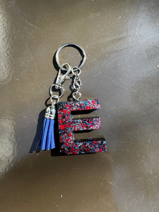 Proud to be an American E keychain