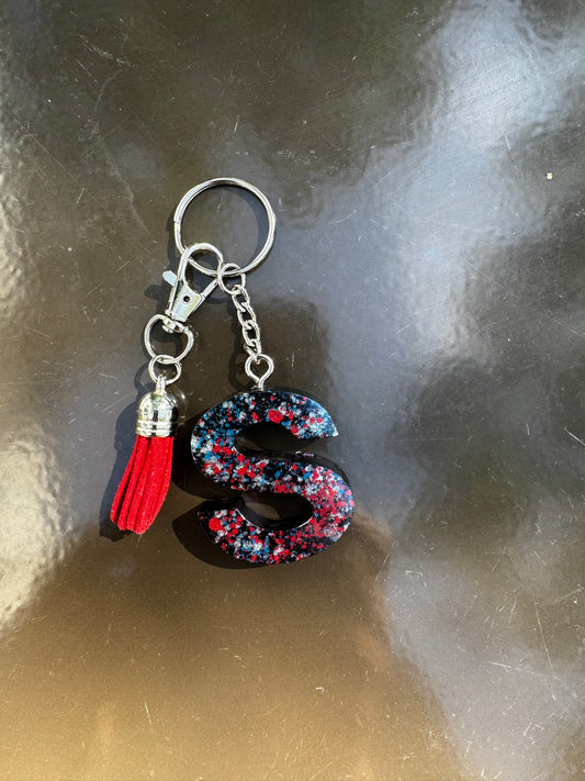 Proud to be an American S keychain