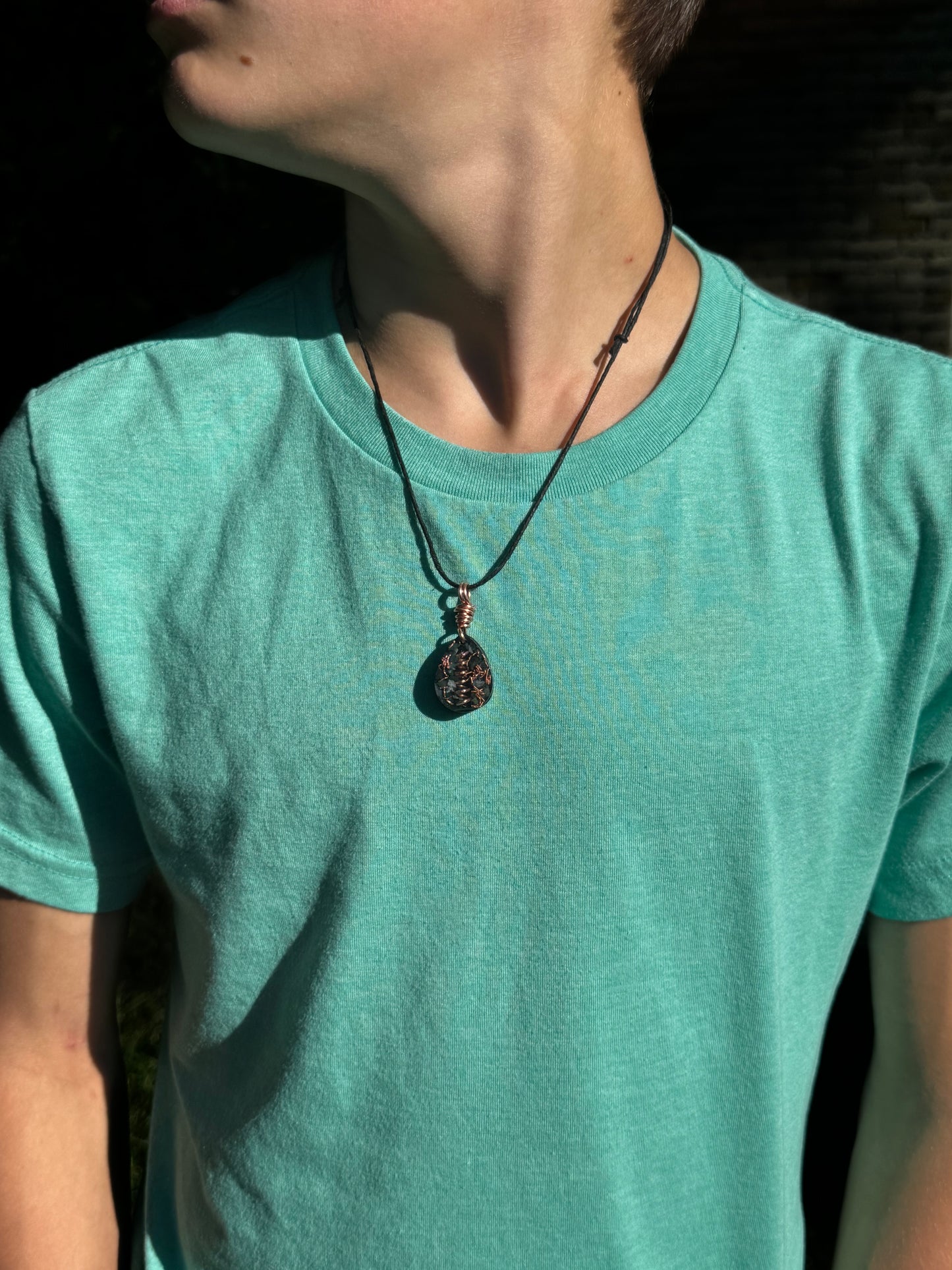 Tear drop pendant