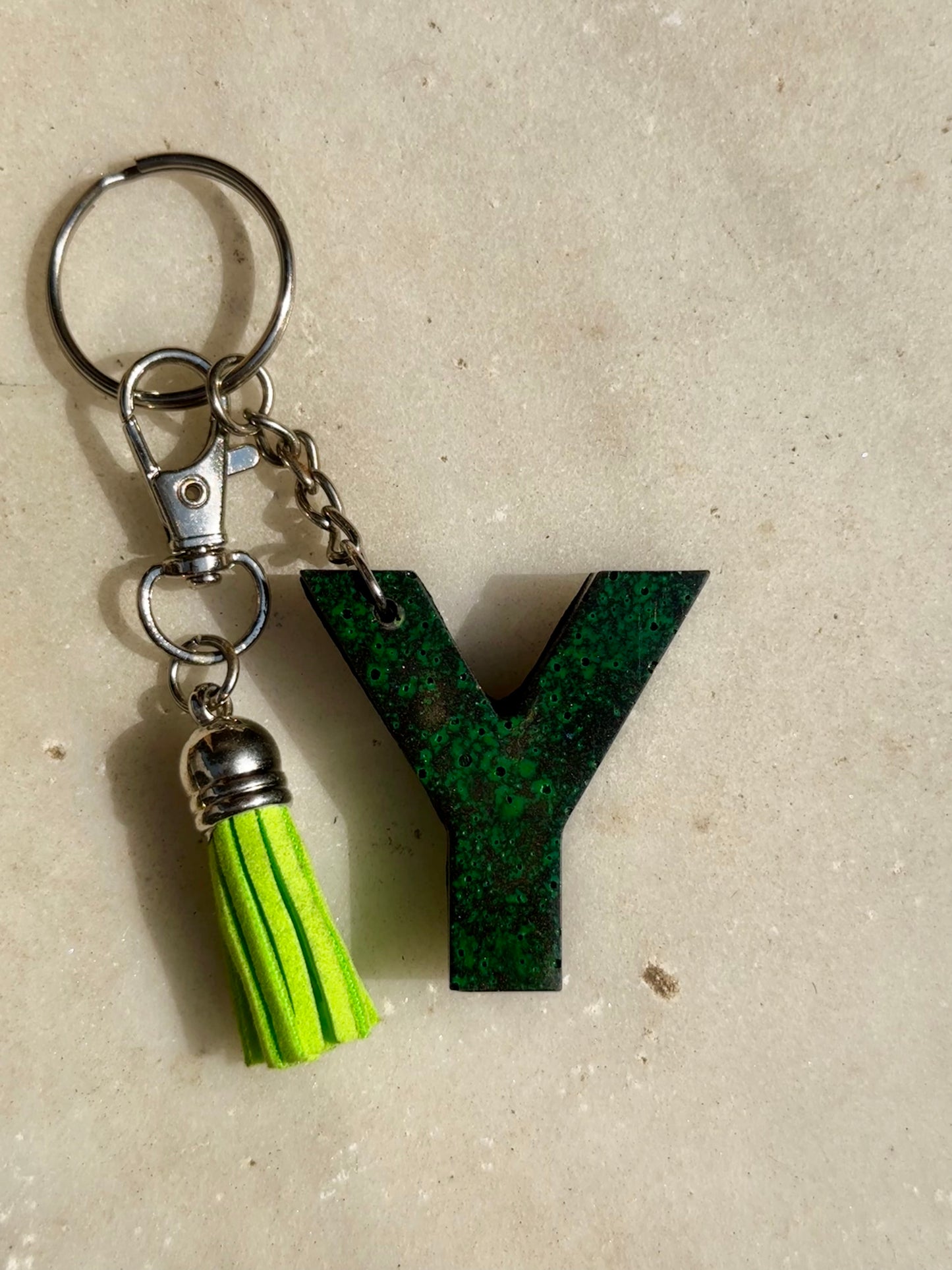 Y Orgonite Keychain