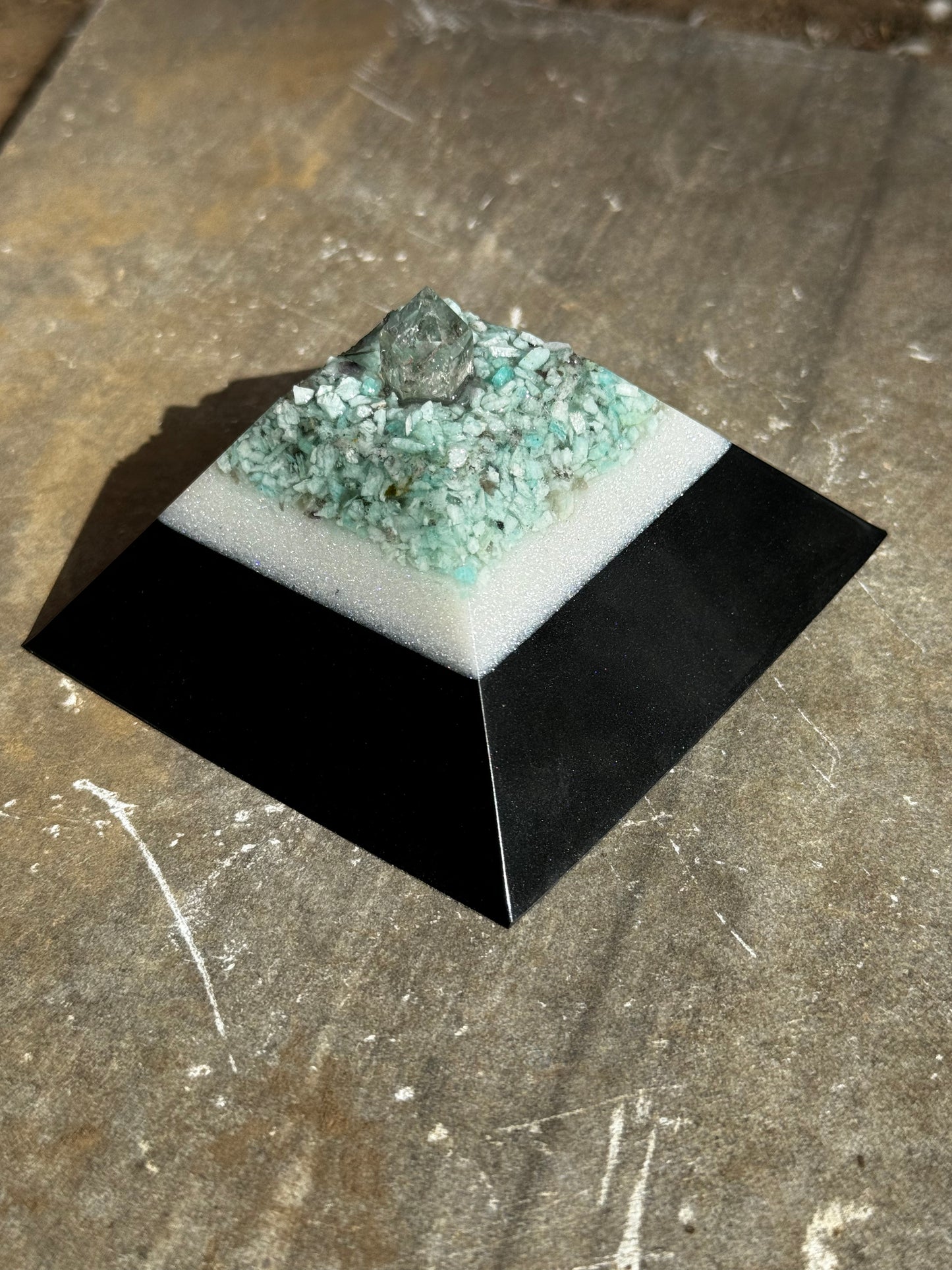 Open Heaven Orgonite Pyramid